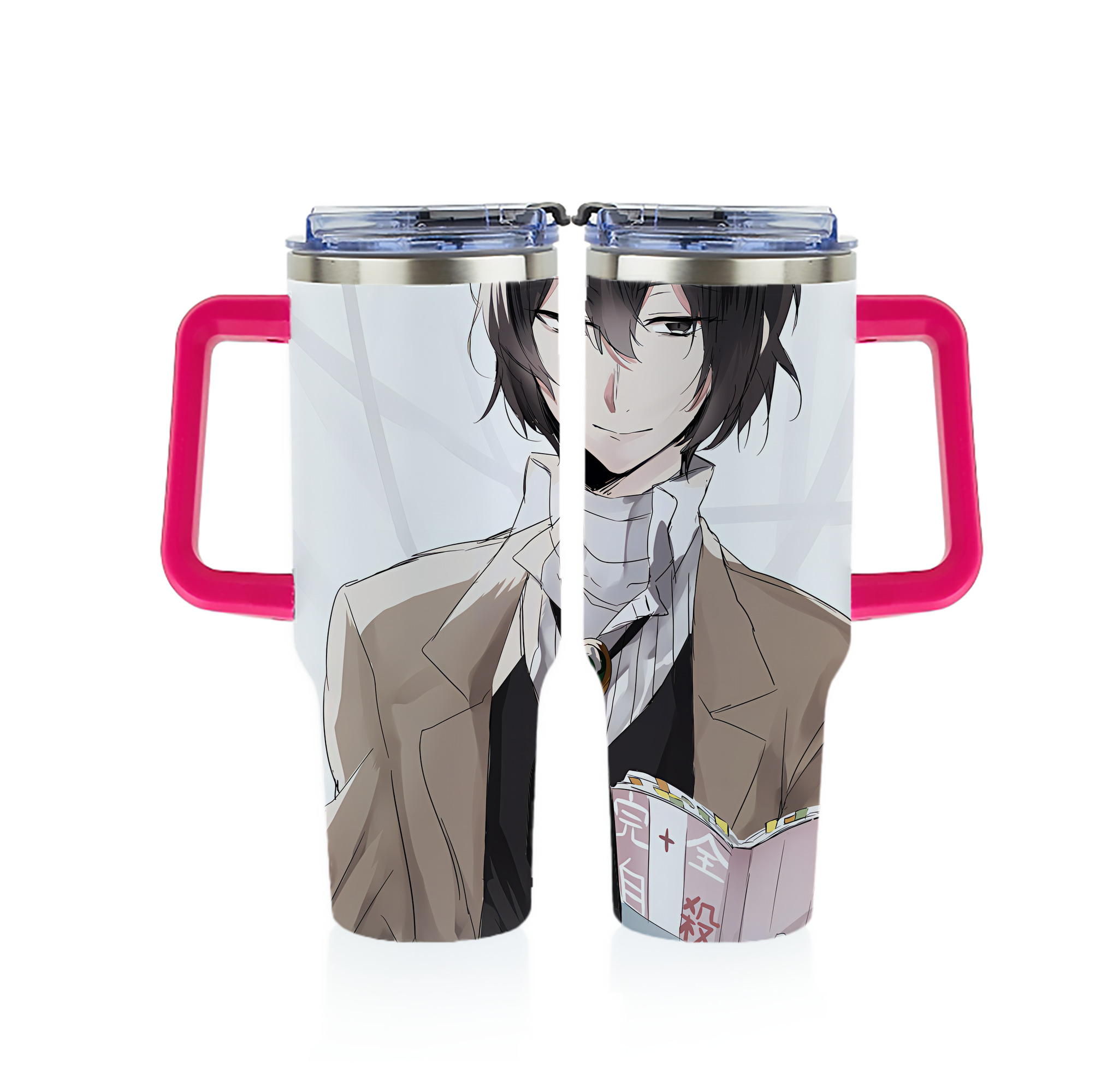 （画像用） 文豪ストレイドッグス Bungo Stray Dogs 1200ｍLフルプリント車用タンブラー